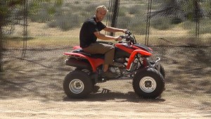 Brian on ATV