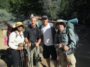 With Trail Angel Mike Hein