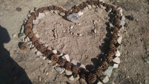 Trail Heart Art
