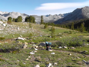 On Way to Pinchot Pass