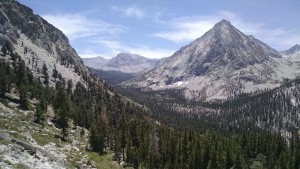 Toward Forester Pass