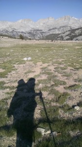 A shadow of myself