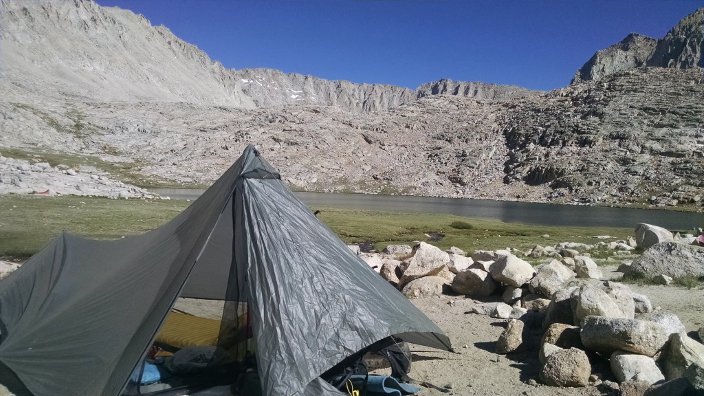 Base Camp at Guitar Lake