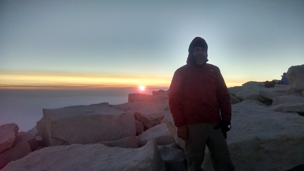 Sunrise On Top of the World