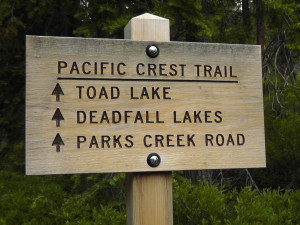 Heading to Deadfall Lakes