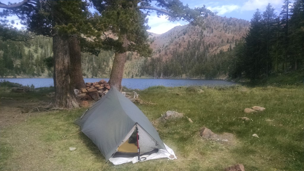 Camping at Deadfall Lake