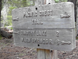 Heading to Timothy Lake