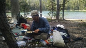 Diner at Rosary Lake