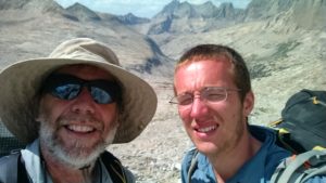 Rick and Kevin on Mather Pass