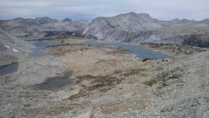 Puppet Lake from Puppet Pass