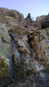 Chute to Cecile Lake