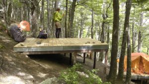 Chileno Tent Platform
